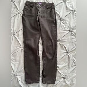 NYDJ Women's Straight Leg Jeans - Black